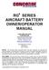 RG 7 SERIES AIRCRAFT BATTERY OWNER/OPERATOR MANUAL
