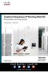 Implementing Cisco IP Routing (ROUTE) Foundation Learning Guide
