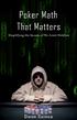 Poker Math That Matters