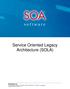 Service Oriented Legacy Architecture (SOLA)