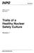 Traits of a Healthy Nuclear Safety Culture
