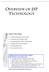 OVERVIEW OF JSP TECHNOLOGY