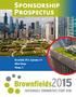 SPONSORSHIP PROSPECTUS. Brownfields 2015, September 2-4 Hilton Chicago Chicago, IL