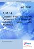 Application Note, V1.0, July 2006 AP16097 XC164. Different PWM Waveforms Generation for 3-Phase AC Induction Motor with XC164CS.