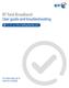 BT Total Broadband User guide and troubleshooting