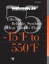 -15 F to 550 F. Efficient, Reliable, Synthetic Heat Transfer Fluid. Pub. No. 7239157 Version D (Supersedes 7239157C) +400 C +700 F +350 C +600 F