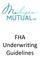 FHA Underwriting Guidelines