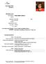 Curriculum Vitae Europass