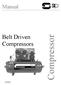 Belt Driven Compressors
