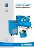Compact Air Solutions C Series 2.2 7.5 kw Screw Compressors Want a 5. year warranty? Ask for details!