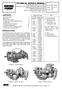 SERIES 127A AND 4127A STAINLESS STEEL SIZES H, HL, K, KK, L, LQ, LL CONTENTS UNMOUNTED PUMP UNITS