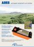 ARES AUTOMATIC RESISTIVITY & IP SYSTEM. 850 W - 2000 V p-p - 5 A Transmitter for all Multi-Electrode and Manual Modes Up to 10 Adjustable IP Windows