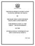 THE DEVELOPMENT OF EDUCATION NATIONAL REPORT OF GHANA THE BASIC EDUCATION DIVISION GHANA EDUCATION SERVICE