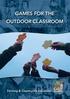 GAMES FOR THE OUTDOOR CLASSROOM