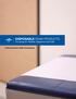 DISPOSABLE EXAM PRODUCTS Coverings for Patients, Equipment and Staff. Patient Comfort. Staff Convenience.