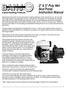 2 & 3 Poly Wet Seal Pump Instruction Manual