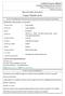Material Safety Data Sheet. Copper Peptide msds. Section 1: Identification of the Substance/Preparation and of the Company/Undertaking