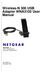 Wireless-N 300 USB Adapter WNA3100 User Manual. NETGEAR, Inc. 350 E. Plumeria Drive San Jose, CA 95134 USA