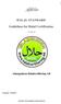 HALAL STANDARD. Guidelines for Halal Certification