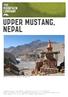 UPPER MUSTANG, NEPAL. Buddhist chorten on the Upper Mustang trek