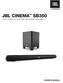 JBL CINEMA SB350. Home Cinema 2.1 soundbar with wireless subwoofer