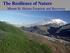 The Resilience of Nature. Mount St. Helens Eruption and Recovery