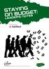 STAYING ON BUDGET: LEADER'S NOTES. in partnership with