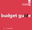 budget guide CREATE THE DIFFERENCE