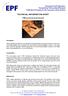 TECHNICAL INFORMATION SHEET