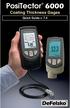 PosiTector. Coating Thickness Gages. Quick Guide v. 7.4