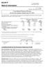 No. 15-064E 3:00 P.M. JST, July 30, 2015. Consolidated Financial Results for the First Quarter Ended June 30, 2015