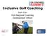 Inclusive Golf Coaching
