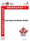Volleyball Canada. workshop 1. Learning Facilitator Guide