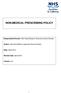 NON-MEDICAL PRESCRIBING POLICY