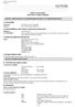 SAFETY DATA SHEET ANTI-STATIC FOAM CLEANSER