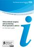Vitreoretinal surgery and posturing Post-operative advice. An information guide