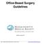 Office-Based Surgery Guidelines