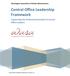 Central Office Leadership Framework