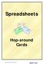 Spreadsheets Hop-around Cards