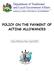 POLICY ON THE PAYMENT OF ACTING ALLOWANCES
