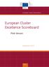 European Cluster Excellence Scoreboard