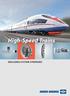 rail vehicle systems high-speed trains High-Speed Trains REALIZING SYSTEM SYNERGIES