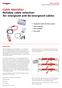 Cable Identifier Reliable cable selection for energised and de-energised cables