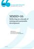 MMSD+10: Reflecting on a decade of mining and sustainable development