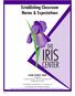 IRIS CENTER THE. Establishing Classroom Norms & Expectations. with Instructors Guide