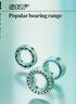 Popular bearing range