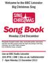 Song Book Monday 23rd December