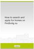 How to search and apply for homes on Findbolig.nu