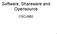 Software, Shareware and Opensource CSCU9B2