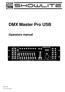 DMX Master Pro USB. Operators manual